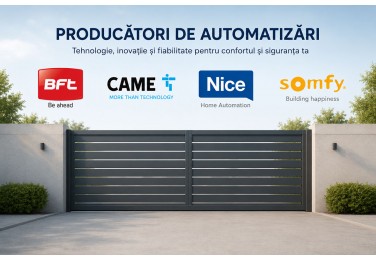 Nice, Came, BFT sau Somfy: ce automatizare alegi