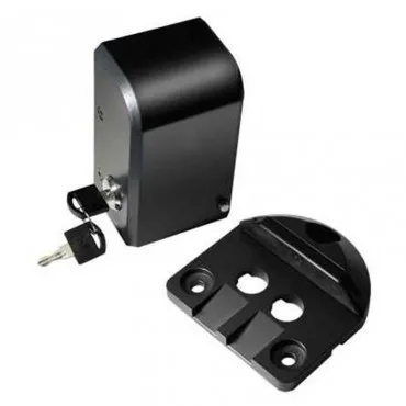 Yală electromagnetică verticală cu opritor Powertech PEL-1