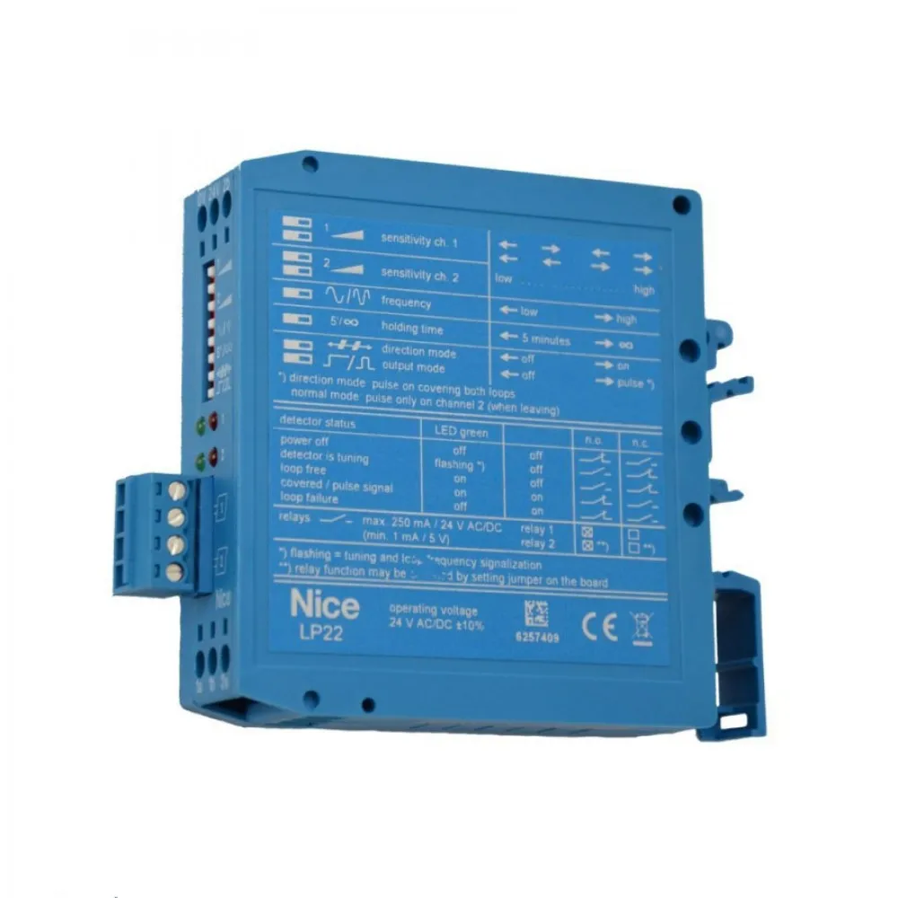 Buclă magnetică Nice LP22 detector inductiv vehicule