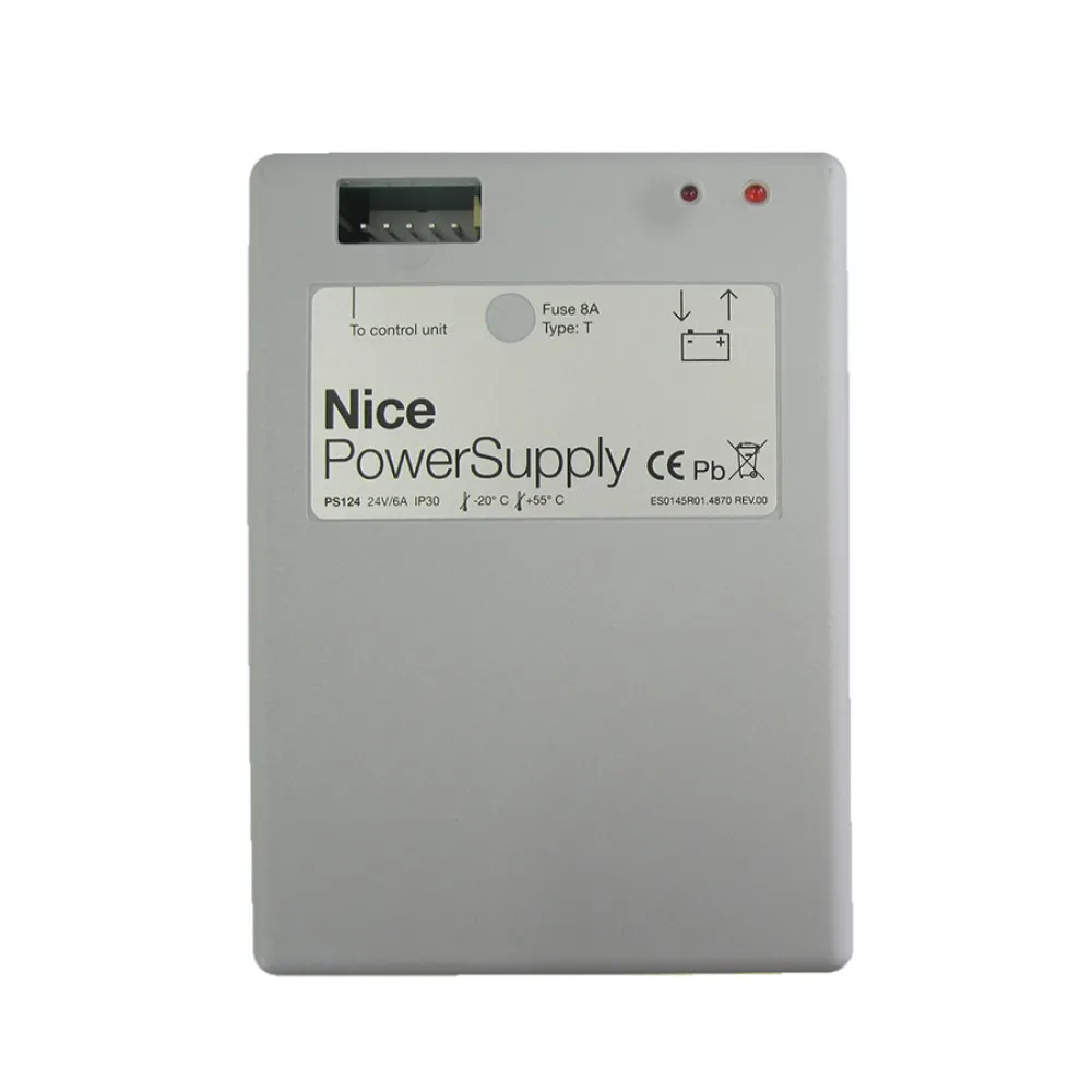 Baterie backup Nice PS124 pentru automatizări porți 24V