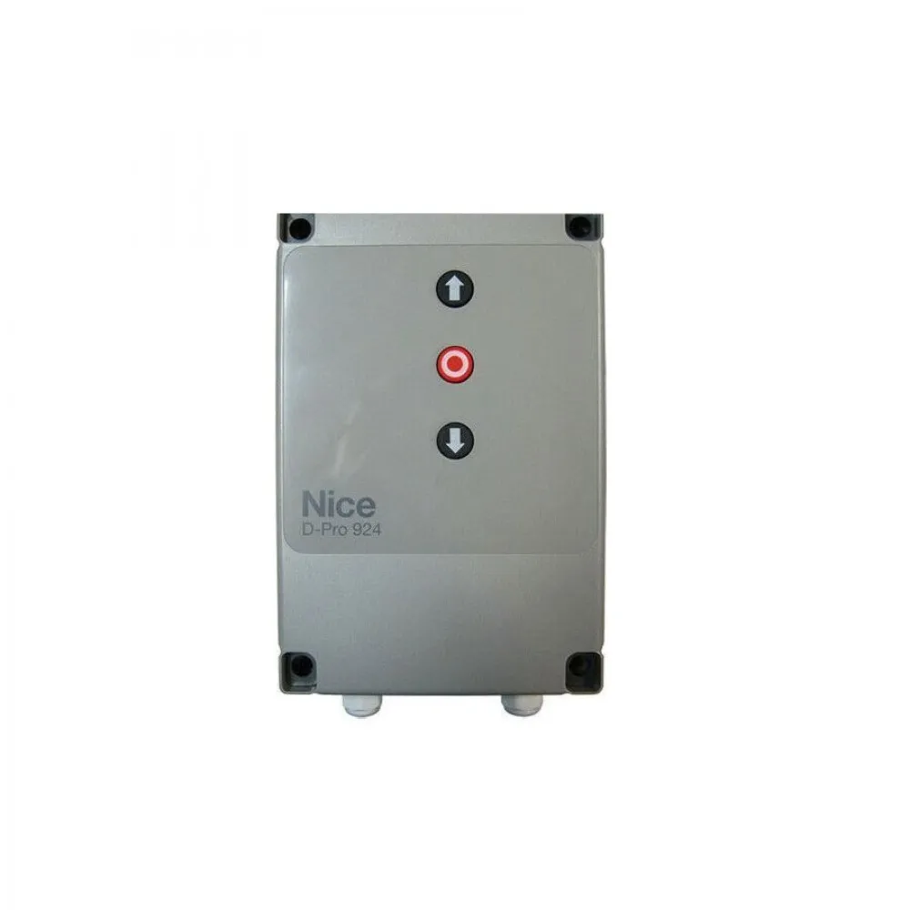 Centrală de comandă Nice D-PRO924 pentru automatizare uși garaj