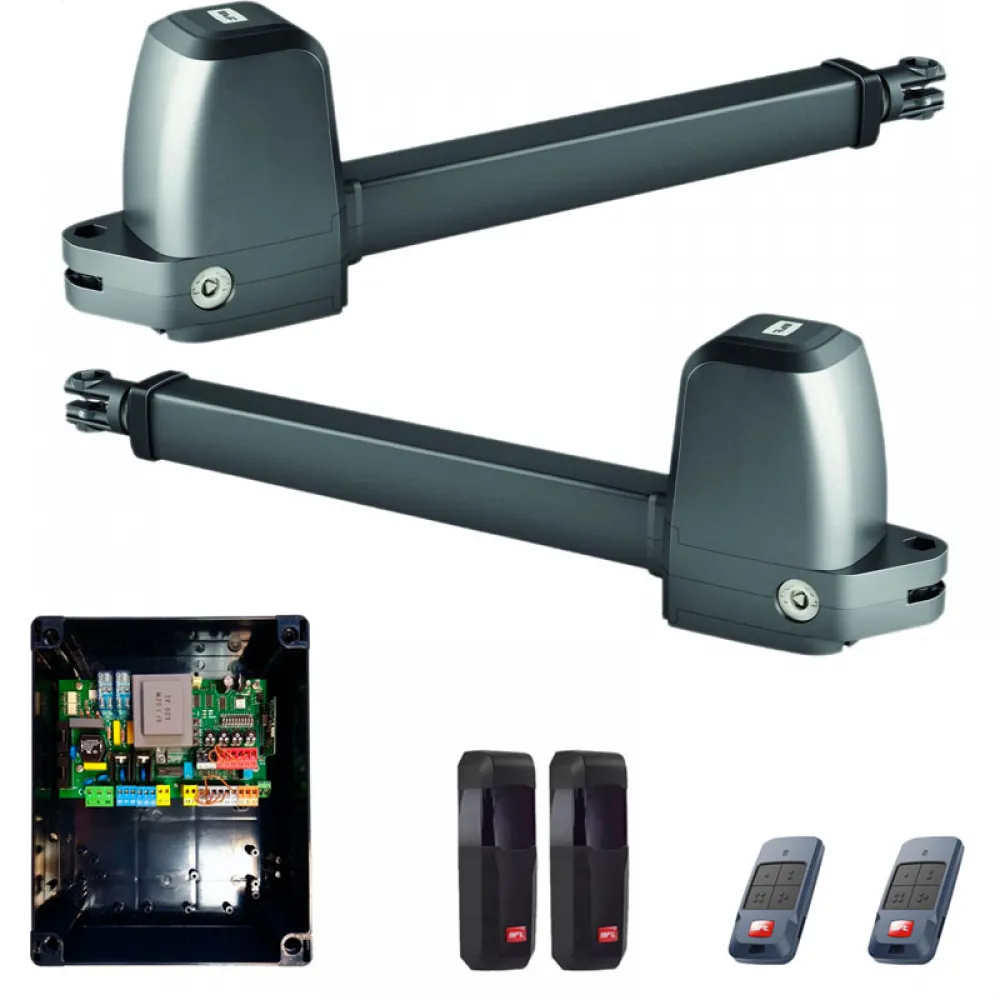 Kit Automatizare Poartă Batantă BFT Athos AC A25 230V pentru 2 canate de până la 2,5 m
