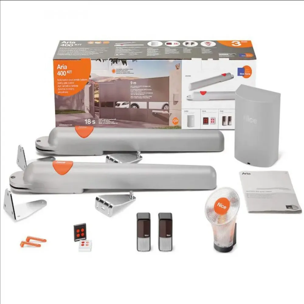 Automatizare poartă batantă Nice ARIA400 Kit 24V