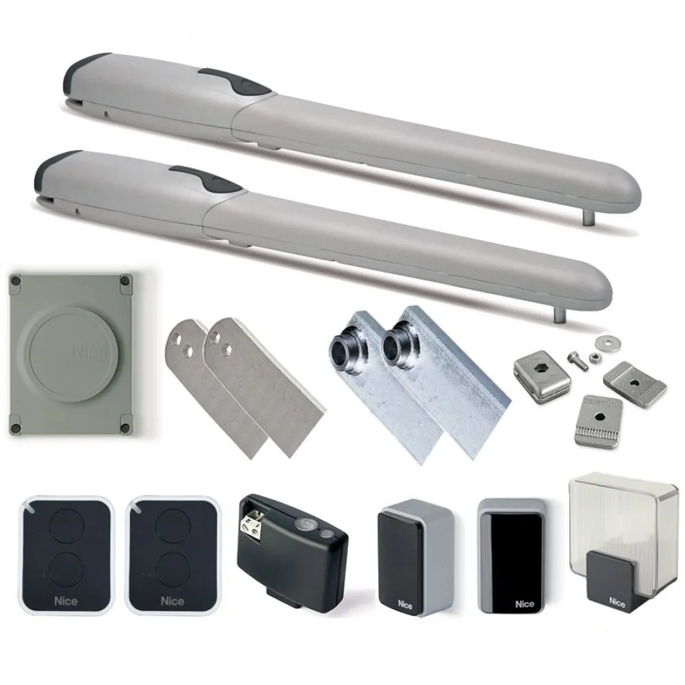 Automatizare poartă batantă Nice WINGO5BDKCE pentru canat 3.5 m