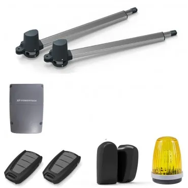 Automatizare porți batante Powertech PW200 pentru canat max. 2 x 2.5 m