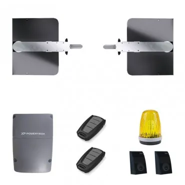 Automatizare porți batante cu motoare îngropate Powertech PU350 pentru canat max. 3.5 m / 350 kg