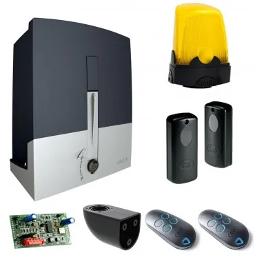 Kit automatizare poartă culisantă CAME BXL04AGS Full pentru porți până la 400 kg