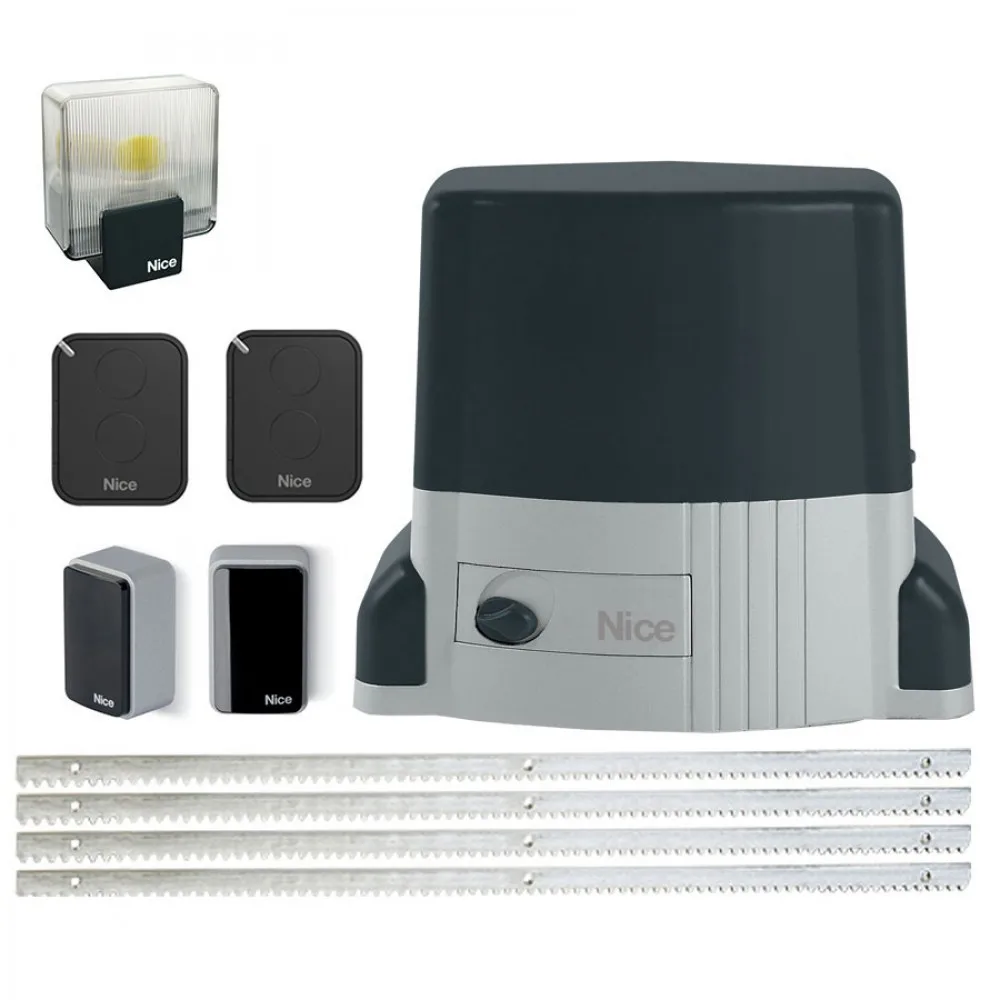 Automatizare poartă culisantă Nice Thor1500Kit Full pentru porți 1500 kg