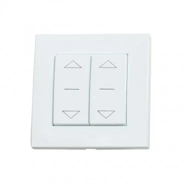 Întrerupător CFT IIB-INT2 încastrat interior 2 butoane cu blocare